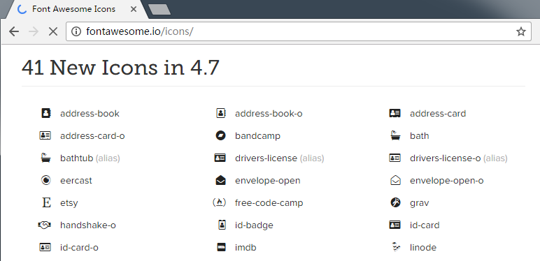 fontawesome